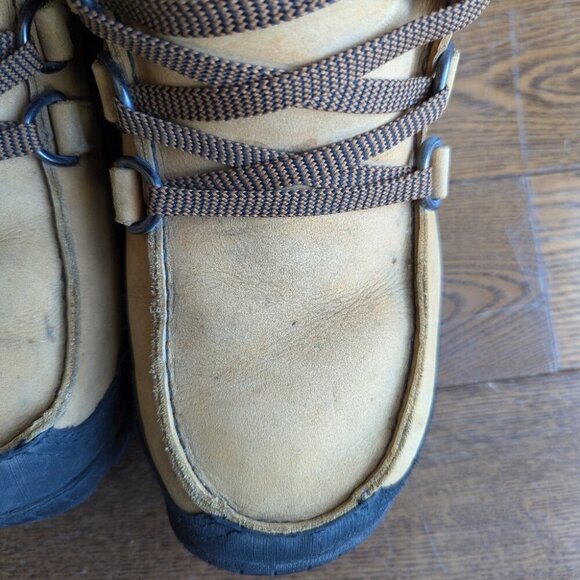 Timberland Chillberg Men's Winter Boots Size 9.5 Waterproof Tall Tan Yellow - Picture 10 of 11